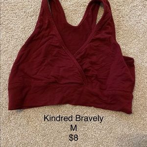 Kindred bravely nursing bra